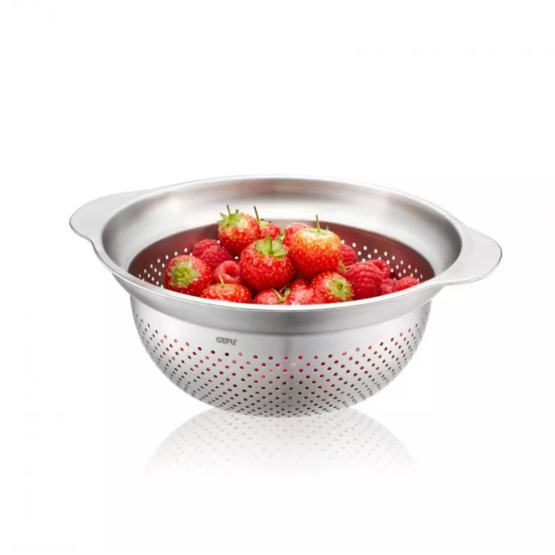 Colador GEFU PREMIO G-28131, 23 cm acero inoxidable colador de cocina