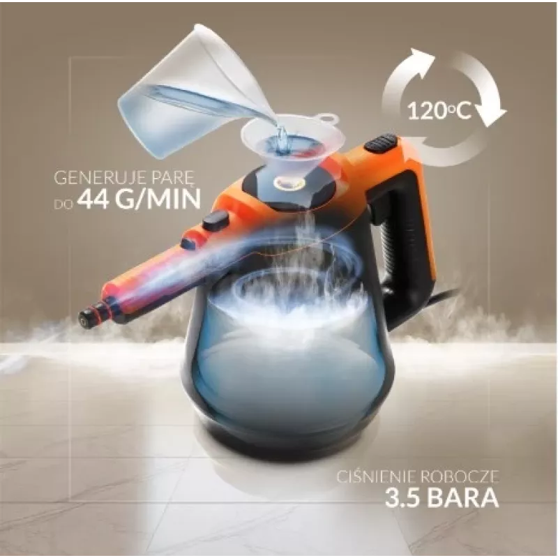 Limpiador a vapor AD 7038bo