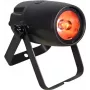 Foco LED EUROLITE PST-10 QCL 10W RGBW — compacto proyector de escenario/escena con mezcla de color RGBW