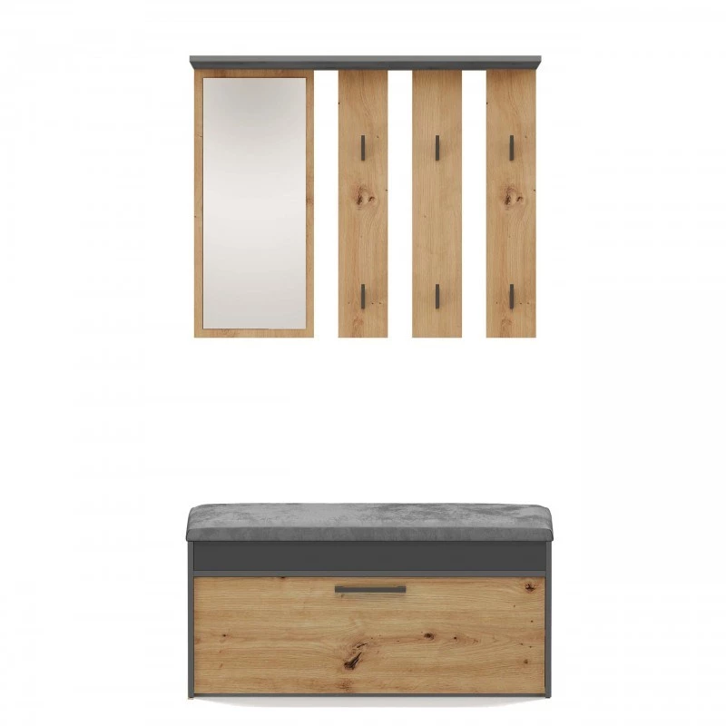 Topeshop GAR PARMA ANT/ART armario recibidor