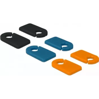 Marcador de cables DeLOCK 18293 negro azul naranja
