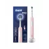 Oral-B cepillo de dientes eléctrico Pro Series 1 Cross Action para adultos, recargable, rosa, número de cabezales: 1, número de modos de cepillado: 3