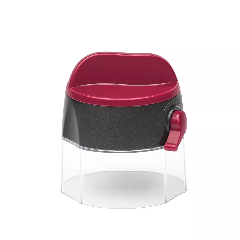Picadora manual JATA HMAQ4508 negra rosa cuchilla de acero inoxidable