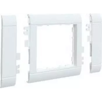 Marco embellecedor Hager 55 modular OT 80 libre de halógenos blanco tráfico GR0800A9016