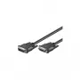 Cable alargador DVI-D FullHD Wentronic Goobay Dual Link, negro, 2 m - conector macho DVI-D Dual Link (24+1 pines) > conector hembra DVI-D Dual Link (24+1 pines) (50855)
