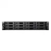 Synology RackStation RS2423+ servidor NAS/almacenamiento en rack (2U) Ryzen Embedded V1780B 8 GB DDR4 0 TB DiskStation Manager Negro, Gris
