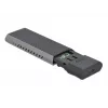 Carcasa externa combo USB Type-C DeLOCK para SSD M.2 NVMe PCIe o SATA - carcasa de almacenamiento - M.2 - tarjeta M.2 NVMe / SATA 10Gb/s - USB 3,2 (Gen 2) (4263