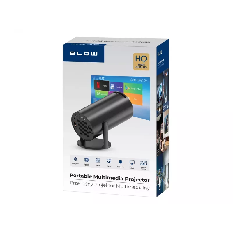 Proyector BLOW 79-705 — resolución 720p, 3000 lúmenes