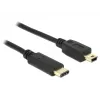 Cable USB DeLOCK 2 m USB2.0-C Mini-USB B 83336