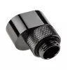 Racor giratorio de 7mm Offset XSPC G1/4 en negro cromado de XSPC