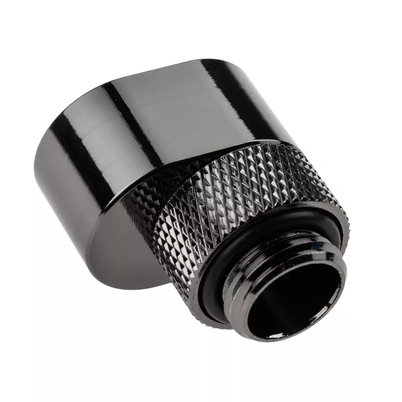 Racor giratorio de 7mm Offset XSPC G1/4 en negro cromado de XSPC