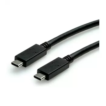 Cable USB ROLINE 11.02.9057 USB 3.2 Gen 2 1 m USB C negro