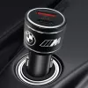 Cargador de coche 20W PD-QC 3.0 carga rápida negro