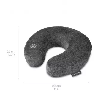 Masajeador de cuello Medisana NM 870 - gris, masajeador vibratorio a pilas