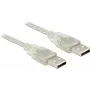 Cable USB DeLOCK 83891 USB 2.0 5 m transparente