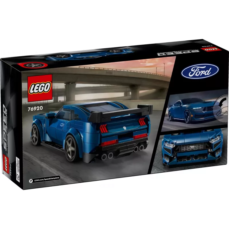 LEGO SPEED CHAMPIONS 76920 Ford Mustang Dark Horse Coche deportivo