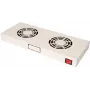ROLINE 26.21.0303 Unidad de ventilación 19", 2 ventiladores, ON/OFF, gris