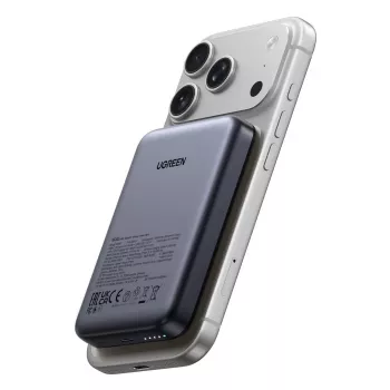 Batería externa UGREEN 25919 10000 mAh magnética inalámbrica portátil cargador con capacidad de 10000 mAh