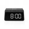 WCACQ30BK, Despertador digital, rectangular, negro, Acrilonitrilo butadieno estireno (ABS)