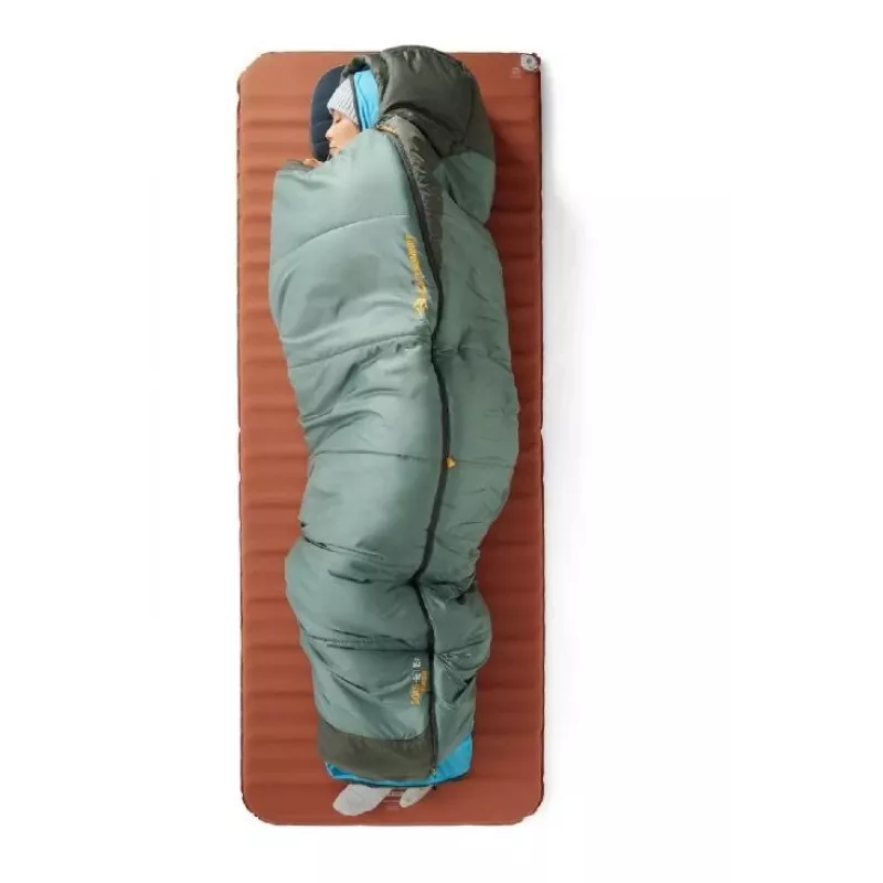 Sea To Summit Pursuit autoinflable - grande rectangular ancha - esterilla aislante