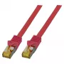 Cable de red RJ45 EFB-Elektronik Cat.6A S/FTP LSZHCat.7 cable bruto rojo 1,5m fabricante: EFB Elektronik (MK7001.1,5R)