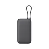 Batería externa Xiaomi 20000mAh con cable integrado, gris oscuro, modelo 61828