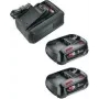 GARDENA 14914-20 kit de inicio QC AL 18V-44 + 2 x 2,5 Ah SoC batería de herramienta y cargador 18 V 2.5 Ah Li-Ion (14914-20)
