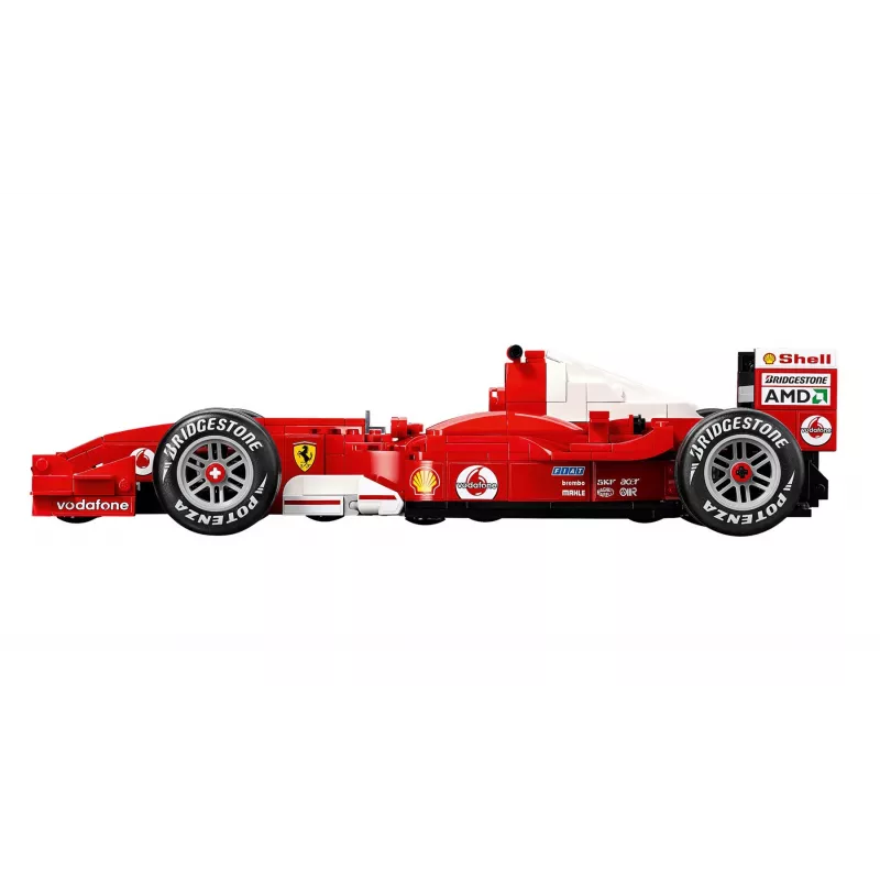 LEGO ICONS 11375 Ferrari F2004 y Michael Schumacher