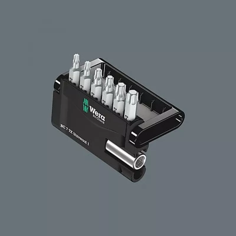 Wera Bit-Check 7 TX Universal 1 - Juego de puntas de destornillador - 7 piezas (05056294001)