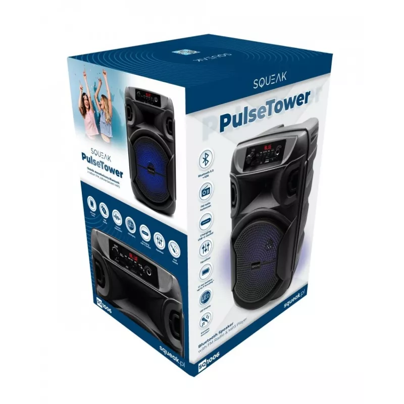 Altavoz Bluetooth 5.3 E DR PULSETOWER SQ1006