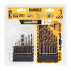 Juego de 23 piezas de brocas para metal NEGRO Y DORADO DT70729-QZ