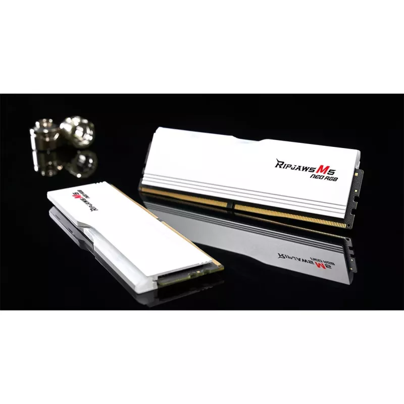 DIMM 64 GB DDR5-6000 (2x 32 GB) Dual-Kit, memoria F5-6000J3238G32GX2-RM5NRW, Ripjaws M5 Neo, AMD EXPO
