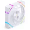 Ventilador de caja ARGB PWM de 120 mm Jonsbo HF2-120 Blanco – 120 mm, PWM, ARGB