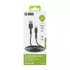 SBS TECABLEMICRO2K cable USB A Micro-USB B macho a macho negro 2 m (TEKabelMICRO2K)