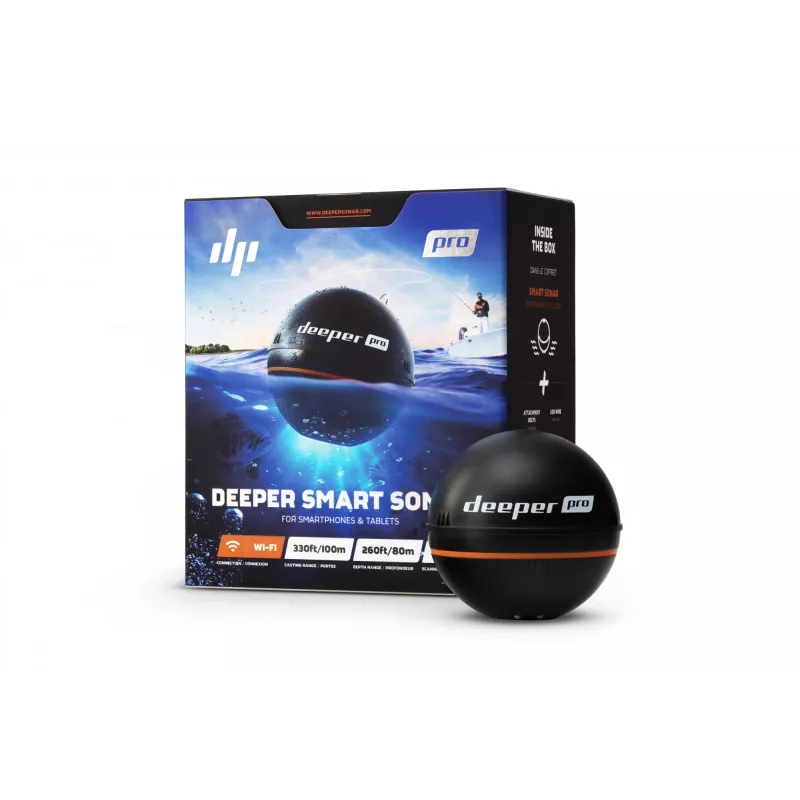 Sonda de pesca Deeper Smart Sonar Pro 80 m FLDP-11