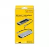Estación de acoplamiento DeLOCK USB Type-C con ranura M.2
