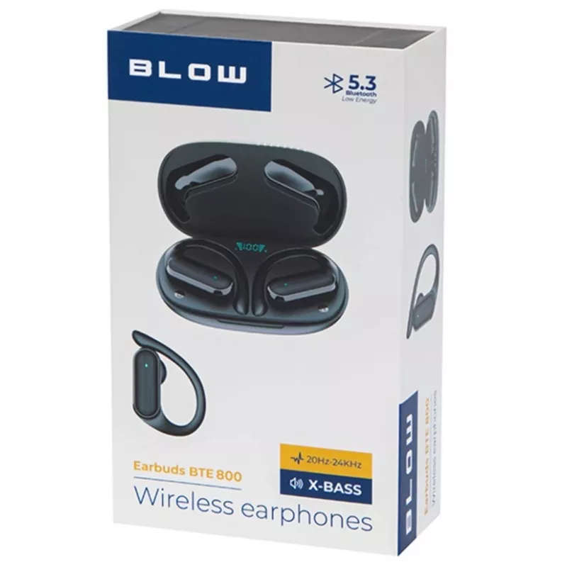 Auriculares inalámbricos BTE800 negro