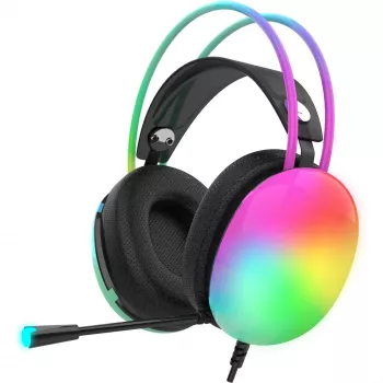 Cian Technology GmbH Headset gaming INCA IGK-X8S 7.1 USB RGB-LED negro - Headset