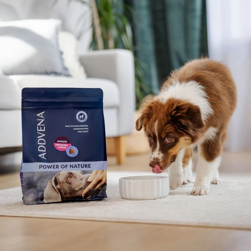 ADDVENA Power of Nature Junior Medium/Large Lamb - pienso seco para perros - 2,5 kg