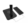 Lámpara de mesa Denver LQI-105 5W G negra