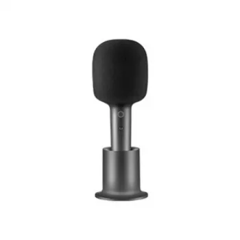 Micrófono de karaoke Xiaomi Karaoke Microphone BT con altavoces, negro (BHR6752GL)