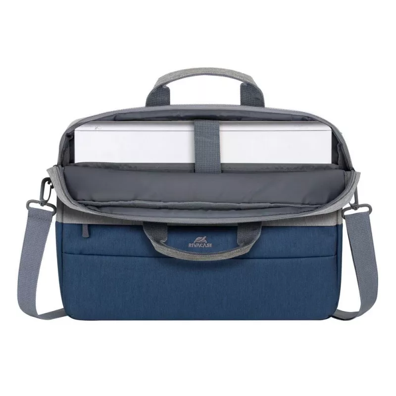 Maletín Rivacase 7532 39,6 cm (15.6) azul, gris