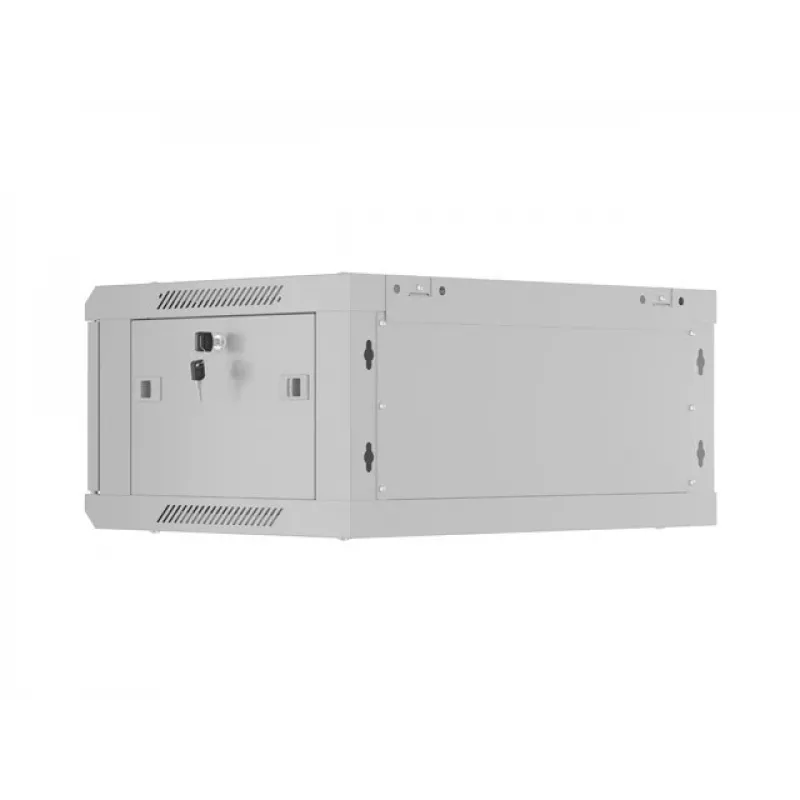 Armario rack LANBERG WF01-6404-23S 19 pulgadas 4U gris con puertas perforadas