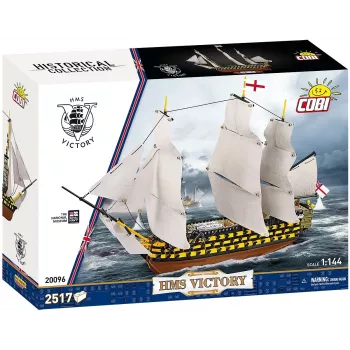 Set de construcción Cobi HMS Victory — 2.517 piezas, detallado modelo histórico de velero