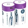 1314-0005 Baterías recargables de Li-Ion Mono D 6000 mín. 5400 mAh caja de 2 - Batería - Mono