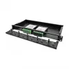 DeLOCK casete Fiber Optic HD conector macho MPO a 12× conector hembra SC simplex 12 fibras monomodo 9/125 µm