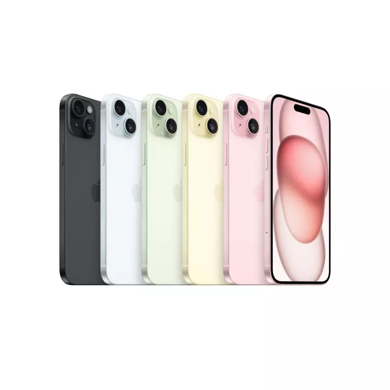 Smartphone reacondicionado RENEWED iPhone 15 Plus 128 GB negro — 6,7 inch Super Retina XDR, A16, 5G, IP68