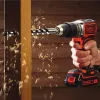 Taladro con empuñadura de pistola Black & Decker BCD383D2XK-QW 18 V, 2 Ah x2, portabrocas de 13 mm, naranja