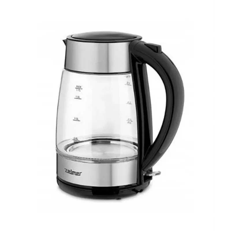 Hervidor Zelmer 1,7 L 2200 W negro acero inoxidable