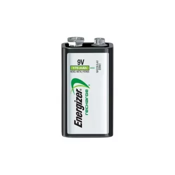 Pila recargable Energizer NiMH 9V PP3 175mAh, pack individual